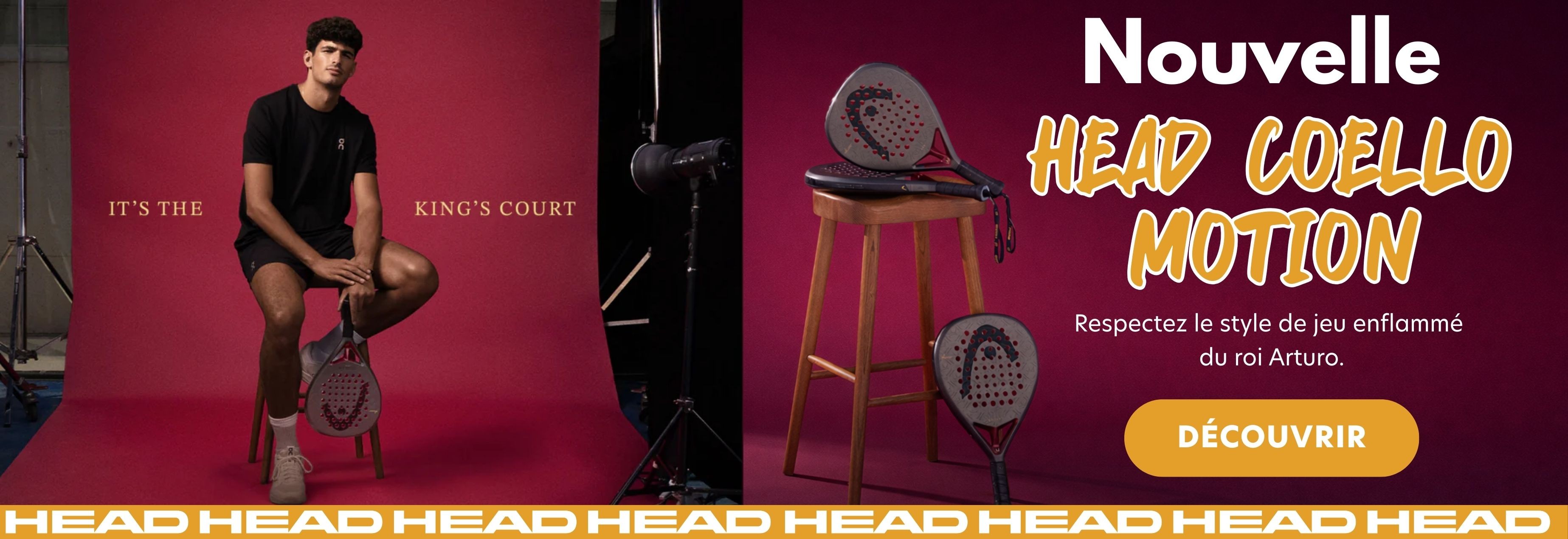 Nouvelle HEAD COELLO MOTION PADEL